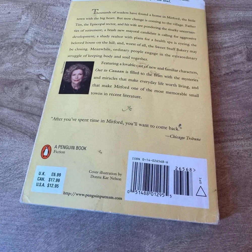 Out to Canaan by Jan Karon (1997, Trade Paperback)